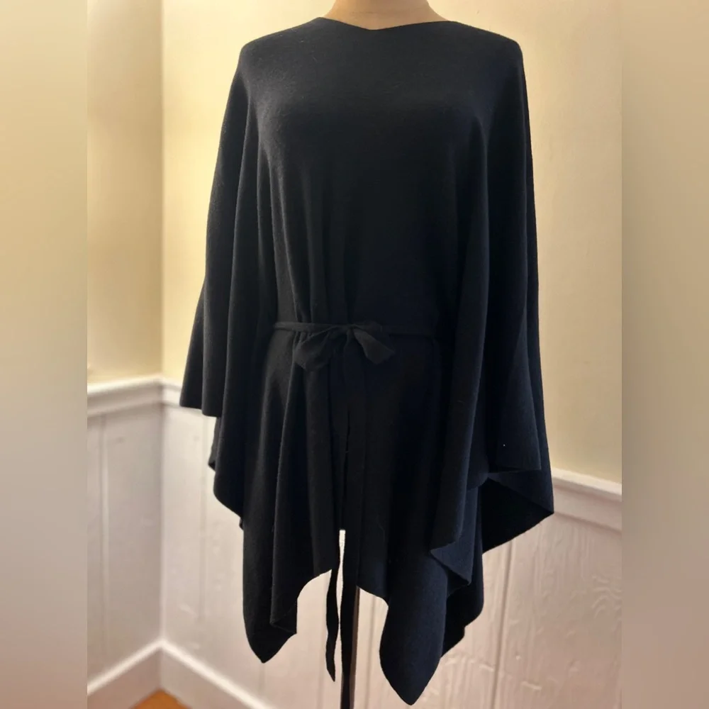 Max Studio Vintage Tie-Waist Tunic Sweater – One Size